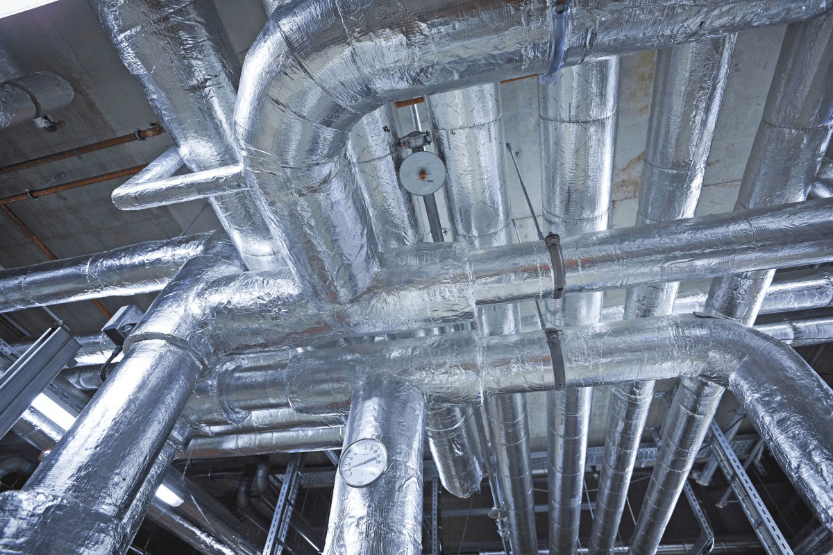 Wärmedämmung in Aachen – Dämmung für Leitungen, Technikräume und Industrieanlagen